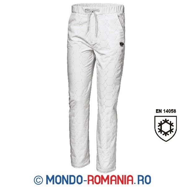 Pantaloni albi termoizolanti THERMO